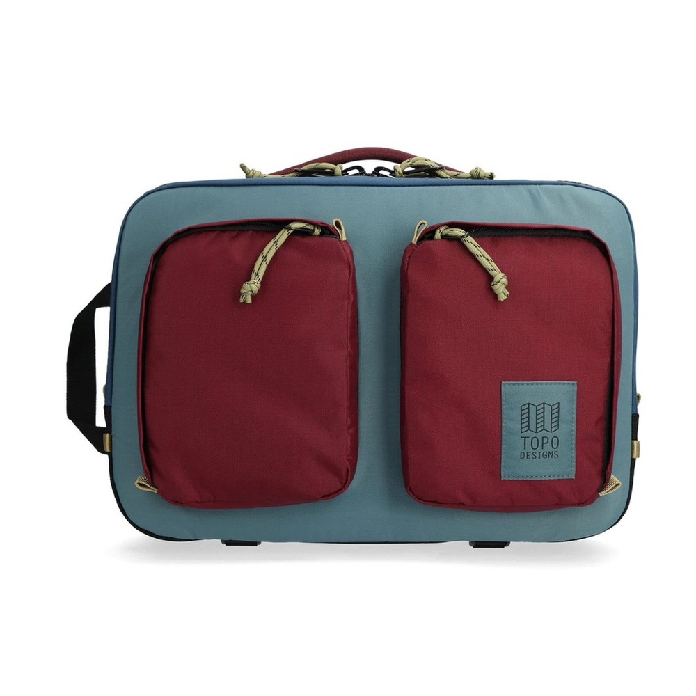 Topo Designs Global Briefcase Laptop Travel Crossbody Bag Converts to Backpack